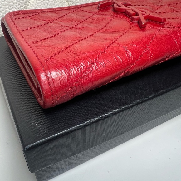 Auth Saint Laurent Niki Wallet - Picture 12 of 13